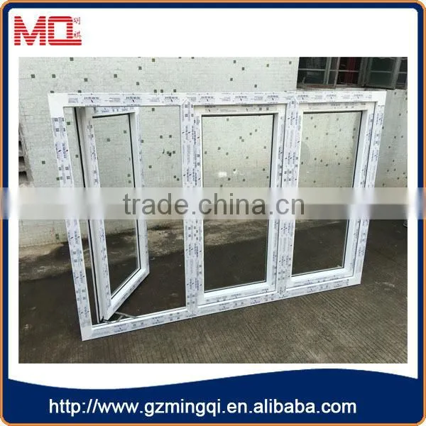 3 Panel Triple PVC Open Inside Casement Window Design for Home photo-4