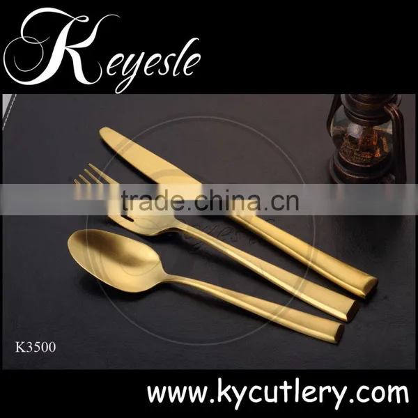 Elegant Gold Flatware,stainless Steel Buffet,golden Cutlery Set photo-2