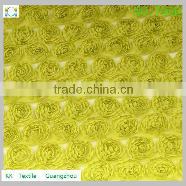 2014 Western Fashion Design Chiffon Rose Lace Trim photo-2