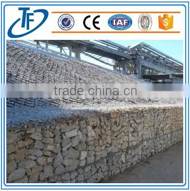 Factory Price PVC Coated / Galvanized Gabion Wire Mesh Box photo-2
