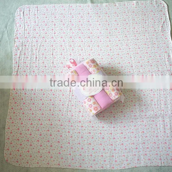Muslin Swaddle Blanket Baby Muslin Wrap Diapers photo-3