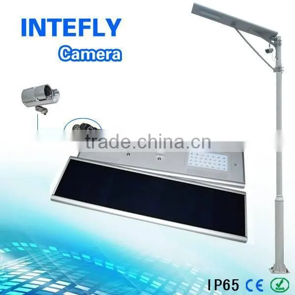 30w All in One Street Solar Light, Solar Motion Sensor Light photo-3