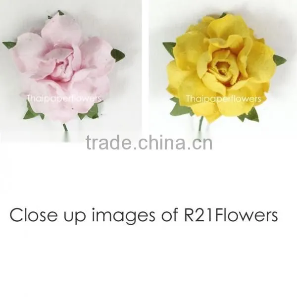 Handmade Mulberry Paper Flower, Wedding Party, Scrap-booking Crafts, Wholesale 21/595 photo-4