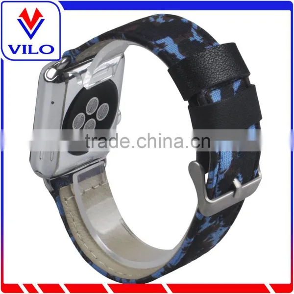 For Apple Watch Leather Band 42mm, Genuine Leather Watch Band for Apple Watch