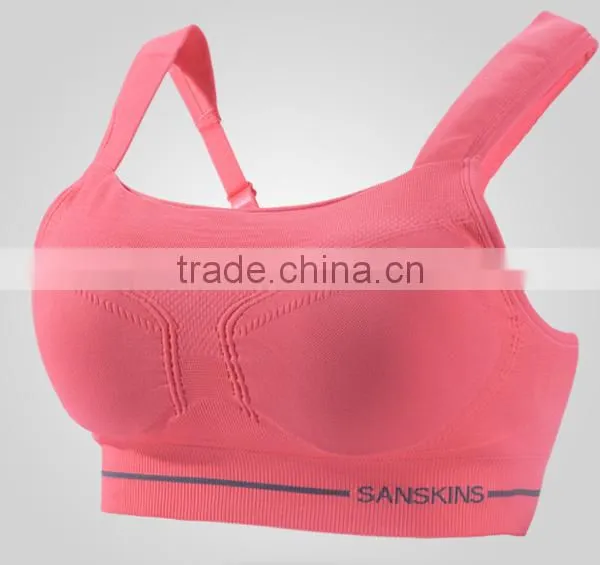 Sex Girl Breathable Sport Seamless Bra Women Sports Bra