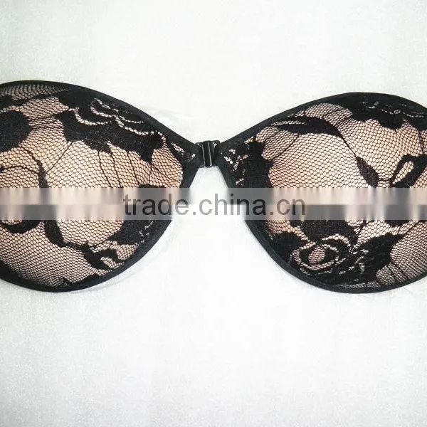 Fashionable Lace Invisible Sponge Lingerie Strapless Sexy Lingerie Adhesive Sponge Fabric Lingerie photo-6