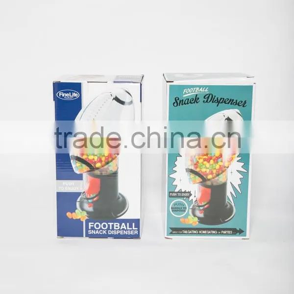 Football Plastic Snack Dispenser Candy Dispenser photo-3