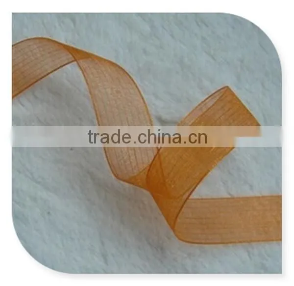 Satin Edged Sheer Ribbons for Sale Organza Ribbons