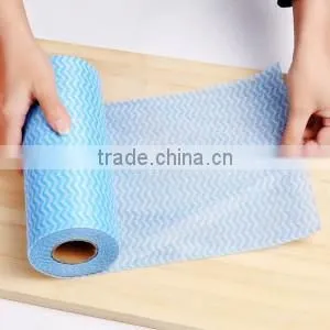 50sheets/roll Household Scouring Pad Kitchen Nonwoven Dish Cloths Cleaning Tools photo-2