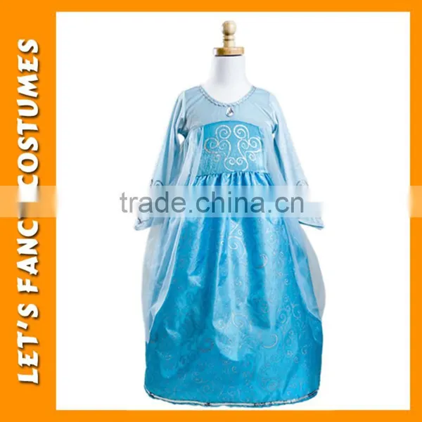 PGCC-2647 Wholesale Boutique Clothing Elsa Dress Cosplay Costume in Frozen Baby Girl Birthday Dress Princess Elsa Costume photo-5