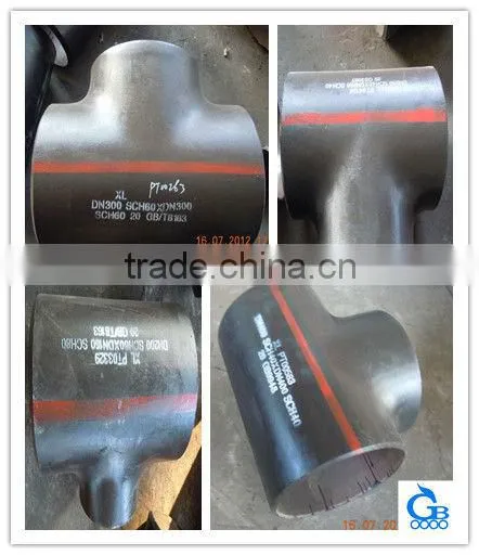 Plumbing Material Carbon Steel Pipe Fittings Three Ways Tee BG BEST