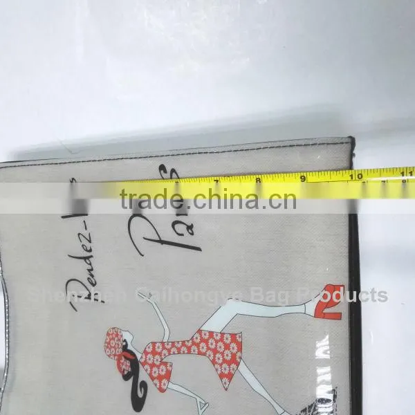 Hot Sale Pvc Coated Cotton Shopping Bag photo-3