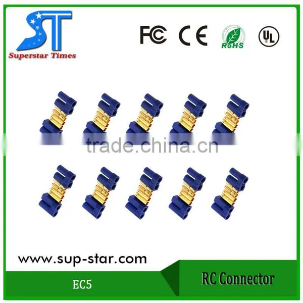 Factory Direct Selling rc Model Batter3.5mm Copper Bullet Banana Plug Connectors Male Female Pair for RC Motor ESC Battery Part
