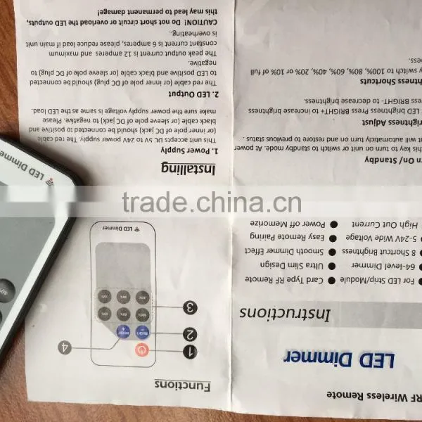 Best Selling Hot Chinese Products Wifi RF Led Dimmer photo-5
