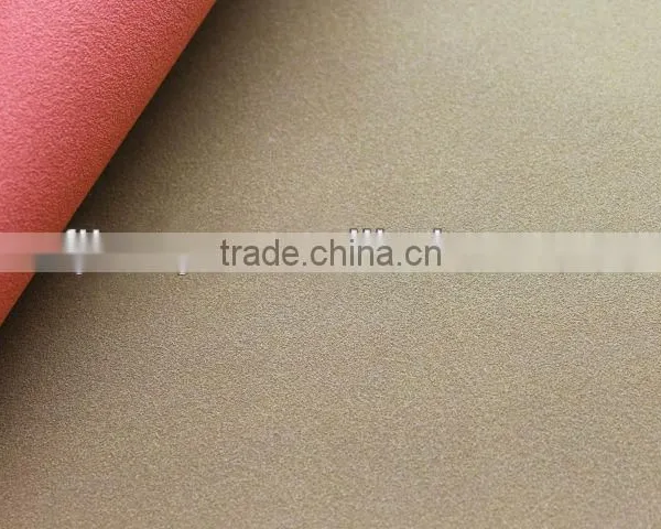 Printed Flocking PU Synthetic Leather/PU Artificial Leather