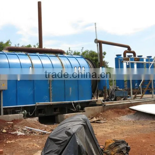 Used Plastic Recycling to Fuel Oil Equipment