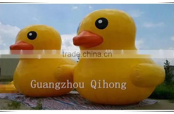 Cheap Giant Inflatable Cartoon Model Big Yellow Rubber Duck photo-2