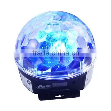 2015 Newest Pro Colorful RGBWYP 6PCS 3W Mini LED Crystal Ball Light for Stage Lighting photo-6