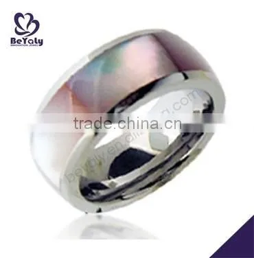 2015 Cheap Price Jewelry 316l Stainless Steel Artificial Gold Ring