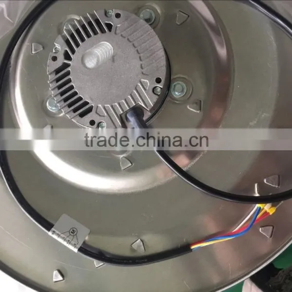 Backward Centrifugal Fan Sheet Aluinium Impeller 24V 48V 310V photo-2