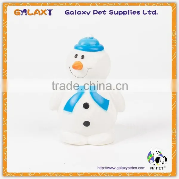 VT7116 Snowman Singing Christmas Dog Toys
