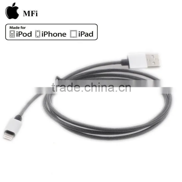 1m Nylon Braided MFi Usb Charging Cable photo-5
