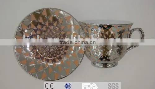 Bulk Tea Tea Coffee Bone China Cup and Saucer Sets photo-3
