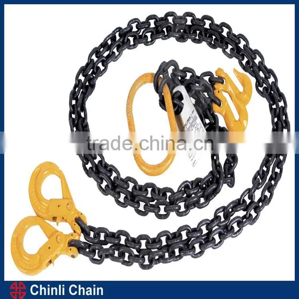 Galvanized Chain With Clevis or Eye Grab Hooks on Both End High Test 5/16"X30' Heavy Duty Tow Chains photo-4