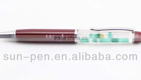 Promotional LED Ballpoint Pen With Liquid Inside photo-2