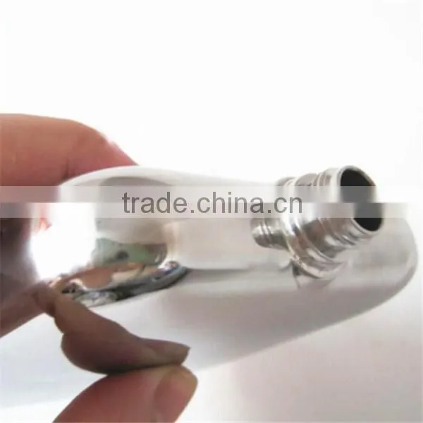MINI 3d Customized Empty Stainless Steel Flagon/6oz Cheap Whole Sale Flagon /wine Bottle for Sales photo-4