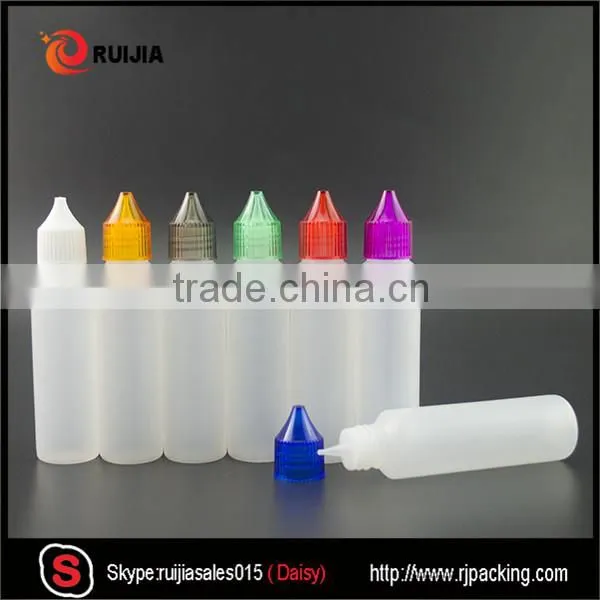 Unicorn Bottle E-liquid 30ml 50ml 60ml PE Plastic E-liquid Bottle