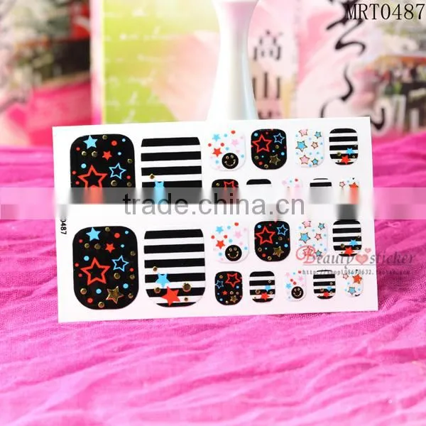 Beauty Sticker GMP Wholesale Water Transfer Nail Art Stickers for Toe Nail Stickers photo-6