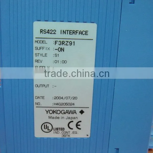 YOKOGAWA F3 PLC F3RZ91-0N RS422 INTERFACE photo-3