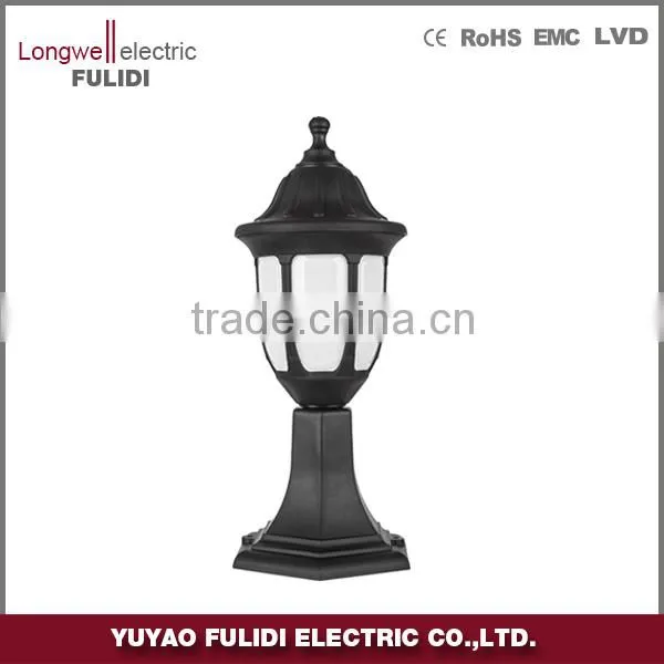 Cheap Plastic Outdoor Garden Pillar Light