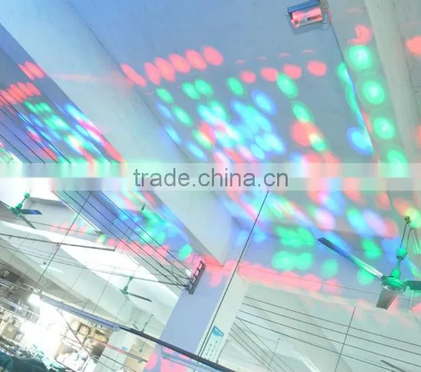 Led Dual Moon Flower Effect Light 3 in 1 Sharp Beam dj Light photo-4