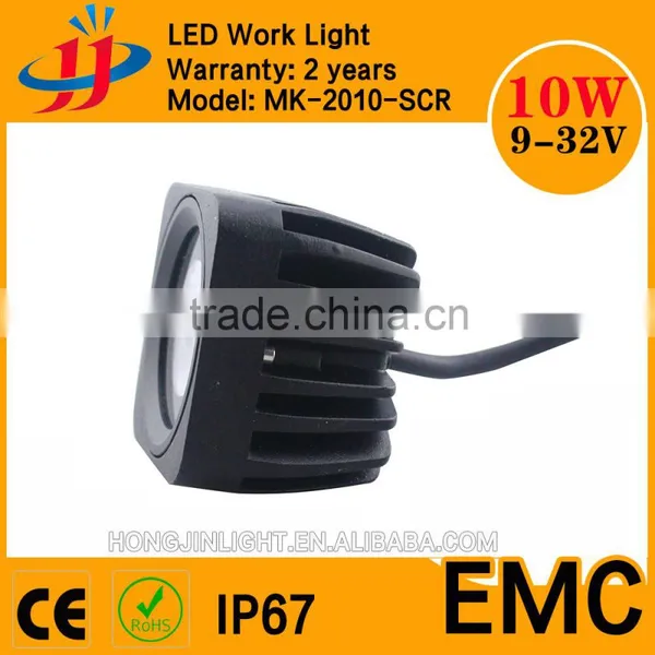 Manufacture 2inch 9-32V 12 Volt IP67 Square CREEs LED Work Lamp OFF Road Light Waterproof photo-3