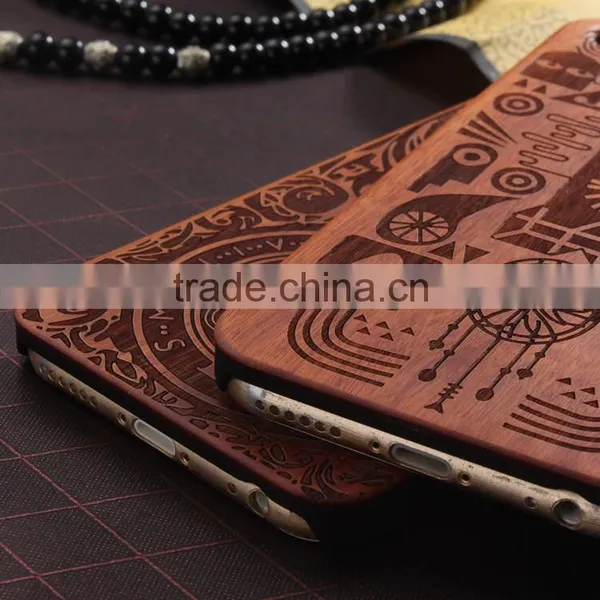 Supplier Carved Wood Cover Case for IPhone 5 5S Wooden Case photo-6