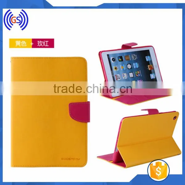 Mercury Goospery Fancy Diary Flip Cover Case For Samsung Galaxy Tab 3 T111,Flip Cover Case for Tablet For Samsung Tab 3 Lite photo-3