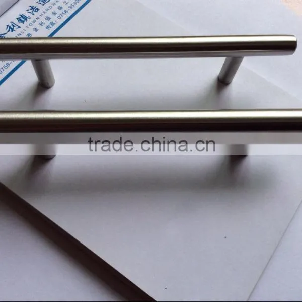 HU-027 Modern Glass Display Cabinet Handle Stainless Steel Furniture Handle photo-2