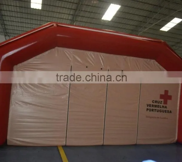 Air Sealed Inflatable Hospital Medic Cross Tent For Emergency Tent Nurse House Field Tent photo-2
