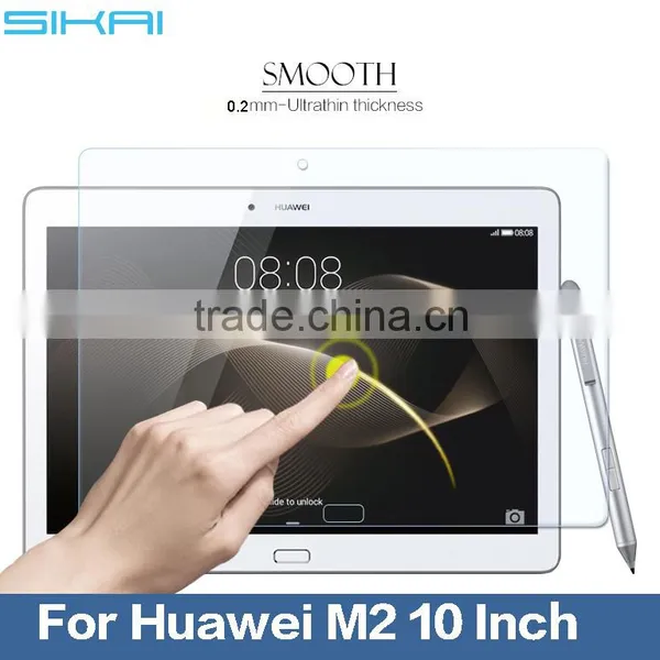 Promotion Anti Fingerprint Anti Bubble 9H 0.2MM Tempered Glass Screen Protective Film For Huawei M2 10 Inch Glass Film photo-6