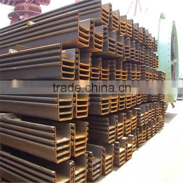 Size 400mm*100mm*10.5mm of High Quality Cold Bend U Type Steel Sheet Piles photo-4