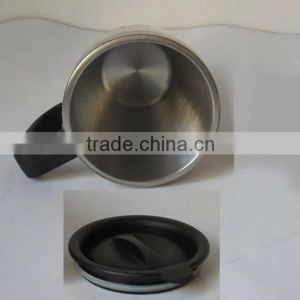 12oz Double Wall Transparent Acrylic Stainless Steel Tea Cup photo-3
