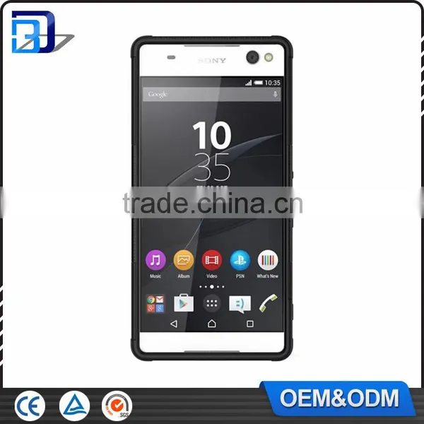 High Quality Thin Armor Shockproof Hybrid Rubber Hard Rugged Case For Sony Xperia XA Ultra C6 Back Cover Express China photo-3