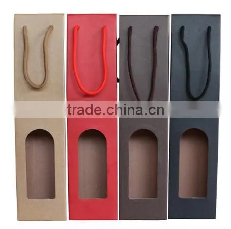 2016 Wholesale Custom Fashion Design Foldable Red Wine Box photo-2