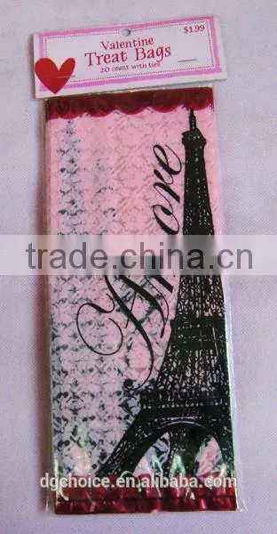 Fational Customized Valentine's Candy Bag With Twist Ties in Assorted Design photo-6