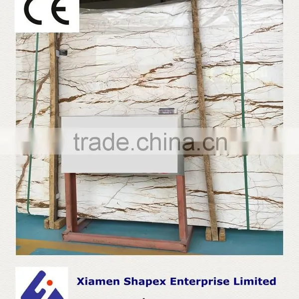 Golden Marble Slab Stone for Tiles on Sale photo-2