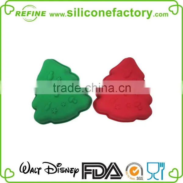 Christmas Gifts-Heat Resistent Silicone Tree Shaped Cake Mold photo-5