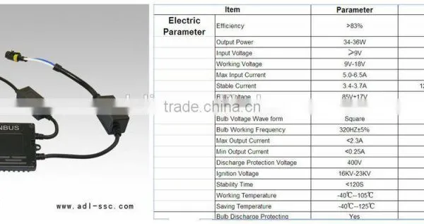 Hot Sales! 12v 35w /55w H4-3 Xenon Kit Hid Headlight Factory Price High Quality photo-5