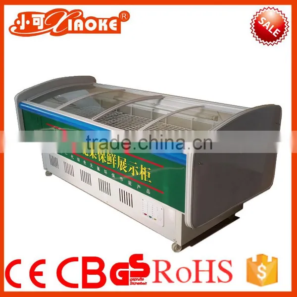 Glass Top Chest Display Freezers With Baskets SC-538 photo-6